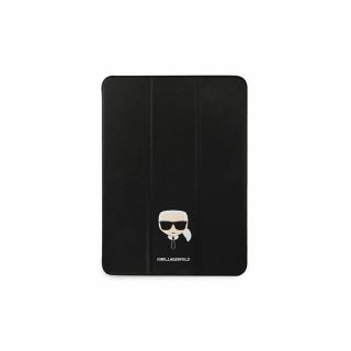 Karl Lagerfeld Metal Saffiano Puzdro pro iPad Pro 12.9 (2021) Black
