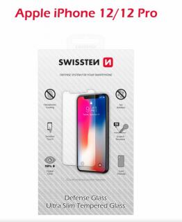 OCHRANNÉ TEMPEROVANÉ SKLO SWISSTEN APPLE IPHONE 12/12 Pro RE 2,5D