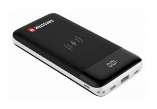 Swissten All-In-One Powerbanka 10000 Mah - čierna