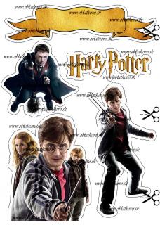 Harry Potter2 - vlastné meno (na vystrihnutie)