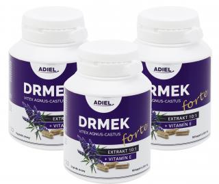ADIEL Drmek FORTE s vitamínom E 90 kapslí 3 ks v balenie: 3x90 kapslí
