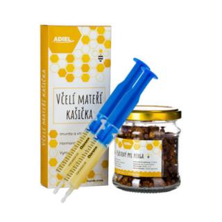 ADIEL Včelie produkty v súprave - Včelia materská kašička (2x10g), Plástový peľ Perga