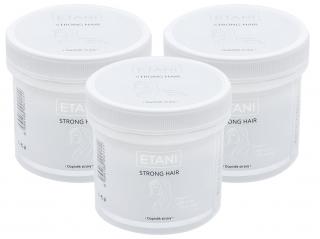 ETANI Strong Hair 30 toboliek 3 ks v balenie: 3x30 toboliek