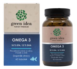 Omega 3 – 18% EPA, 12% DHA 60 toboliek