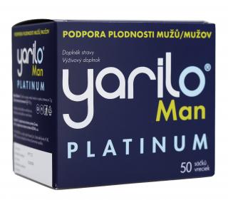 Yarilo Man Platinum- vitamíny a folát pre mužov, 50 vreciek