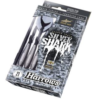Šípky Harrows-STEELTIP SILVER SHARK  23 gram (LETHAR)