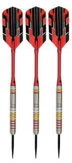 Šipky Powerdart  STEEL VECTOR-RED TUNGSTEN 80% 23 gram (STEEL POWERDART)