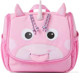 Affenzahn detská kosmetická taštička Washbag - Ursula Unicorn - pink