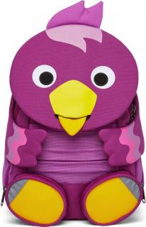 Affenzahn Dětský batoh do školky Large Friend Bird- purple 8l