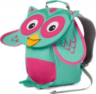 Affenzahn detský batoh Owl small - turquoise