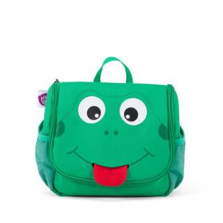 Affenzahn Washbag Finn Frog green