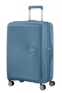 American Tourister SOUNDBOX SPINNER 67 EXP Stone Blue