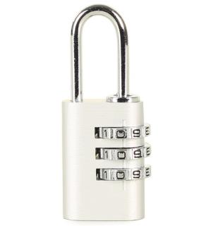 Bezpečnostní kódový zámek na zavazadla ROCK TA-0010 - strieborná