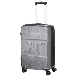 CAT cestovný kufr Cat Cargo 74 L - strieborný