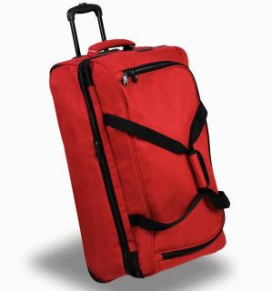 Cestovná taška na kolieskach MEMBER rsquo; S TT-0032 červená
