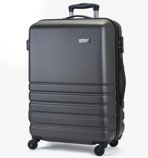 Cestovní kufr ROCK TR-0169/3-L ABS - charcoal 86 l