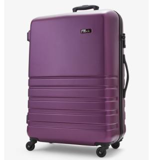 Cestovní kufr ROCK TR-0169/3-L ABS - fialová 86 l