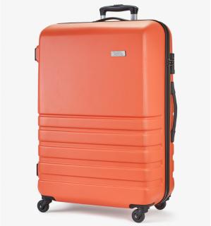 Cestovní kufr ROCK TR-0169/3-L ABS - oranžová 86 l