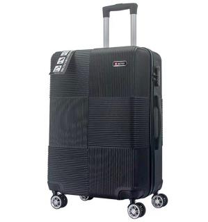 cestovný kufr METRO LLTC3/3-L ABS - čierna