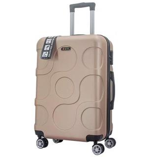 cestovný kufr METRO LLTC4/3-L ABS - béžová