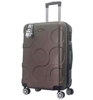 cestovný kufr METRO LLTC4/3-L ABS - hnedá