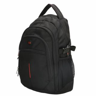 Enrico Benetti Cornell 15  Notebook Backpack Black 26l