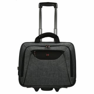 Enrico Benetti Frankfurt Notebook Trolley 27 l Grey