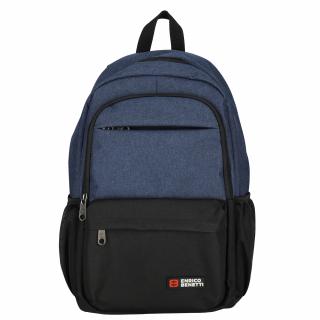 Enrico Benetti Hamburg 15  Notebook Backpack Blue 23l