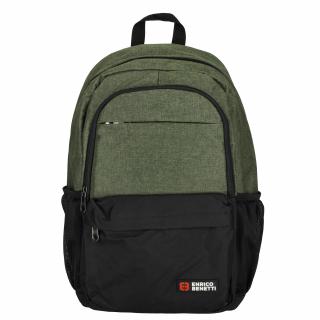 Enrico Benetti Hamburg 15  Notebook Backpack Olive 23l