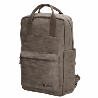 Enrico Benetti Rotterdam 13  Notebook Backpack Medium Taupe