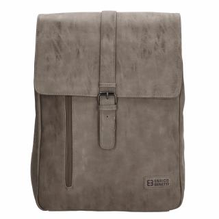 Enrico Benetti Rotterdam 17  Notebook Backpack Medium Taupe