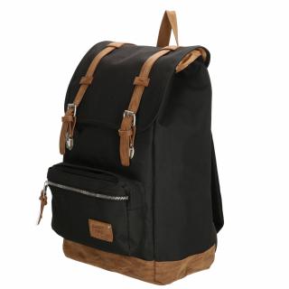 Enrico Benetti Santiago 17  Notebook Backpack 23 l Black