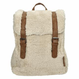 Enrico Benetti Teddy Tablet Backpack Off-White