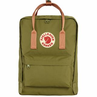 Fjällräven Kanken Foliage Green-Peach Sand 16l