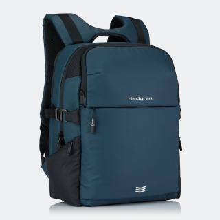 Hedgren Batoh Commute Rail 3-CMPT Backpack 15,6 + RFID HCOM05 - modrá