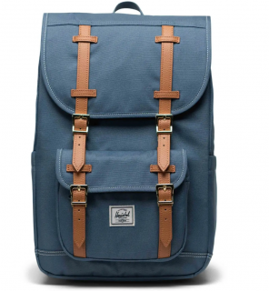 Herschel Herschel Little America™ Mid Backpack Blue Mirage/White Stitch 21l