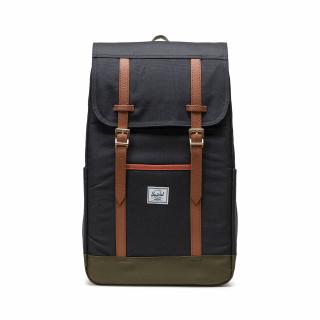 Herschel Retreat™ New 2023 - Black/Ivy Green/Chutney 23l