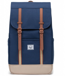 Herschel Retreat™ New - Black Iris/Twill 23l