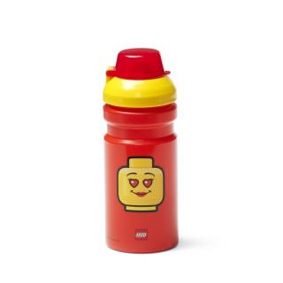 LEGO ICONIC Girl láhev na pití - žltá/červená