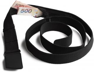 Pacsafe pásek CASHSAFE WALLET BELT black