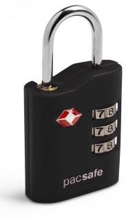 Pacsafe ProSafe 700 bezpečnostní kódový TSA zámek na zavazadla, černý