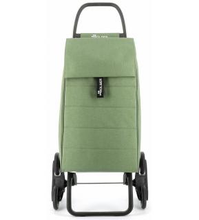Rolser Jolie Tweed RD6-2 nákupná taška s kolesami hore po schodoch Barva: zelená