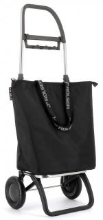 Rolser Mini Bag MF 2 Logic nákupná taška na kolieskach Barva: černá