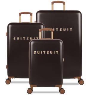 SUITSUIT Sada cestovných kuforů TR-7131/3 - Classic Espresso Black