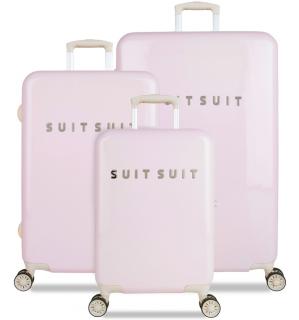 SUITSUIT TR-1221 Fabulous Fifties Pink Dust sada 3 kufrů 77/67/55 cm