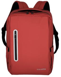 Travelite Basics Boxy backpack Red