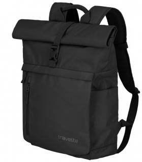 Travelite Basics Roll-up Backpack Black 35l