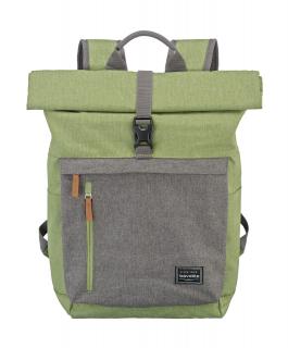 Travelite Basics Roll-up Backpack Green/Grey