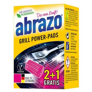 Abrazo gril power-pads Špongia na gril - 2 ks / balenie