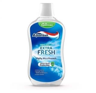 Aquafresh extra fresh Fresh Daily Mouthwash ústna voda - 500 ml